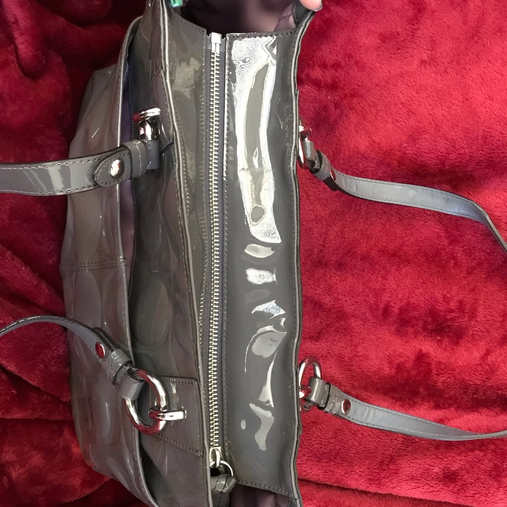 Gray Coach Purse - Picture 3 of 4